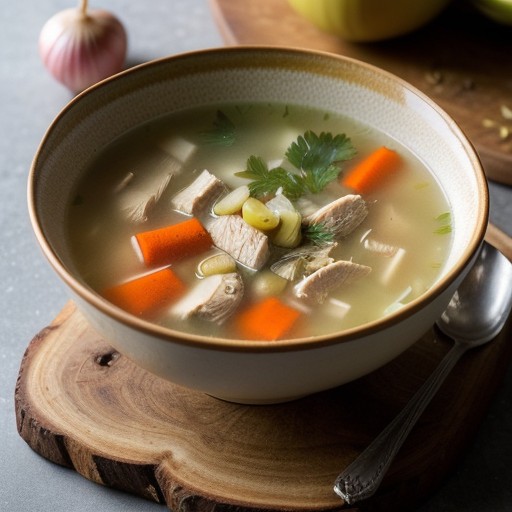 Roasted Chicken Soup recipe image