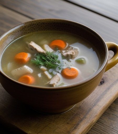 Roasted Chicken Soup recipe image