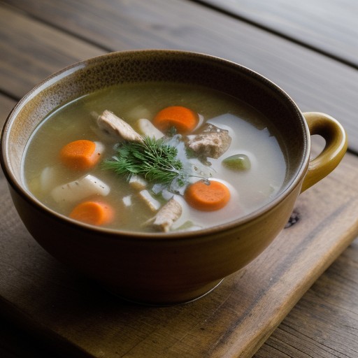 Roasted Chicken Soup recipe image