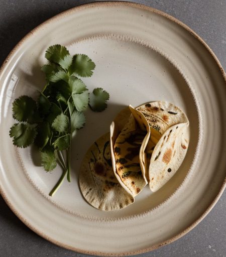 Roasted Corn Tortillas (From My Garden recipe image