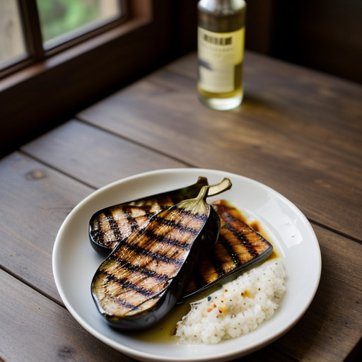 Roasted Eggplant With Chilies recipe image
