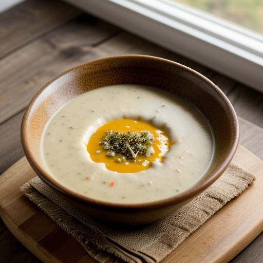 Roasted Garlic Potato Soup recipe image