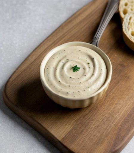 Roasted Garlic Puree Dip recipe image