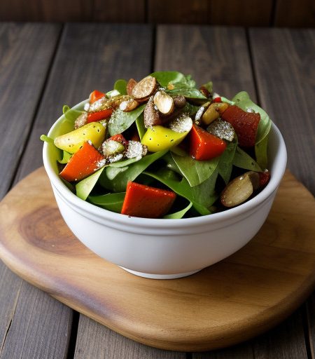 Roasted Garlic Salad recipe image