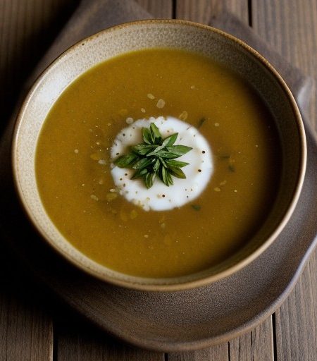 Roasted Garlic Soup recipe image