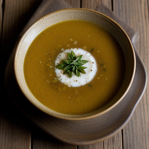 Roasted Garlic Soup recipe image