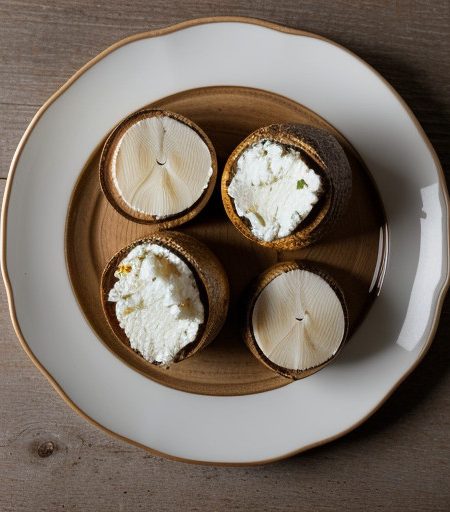 Roasted Garlic With Fresh Thyme & Goat Cheese recipe image