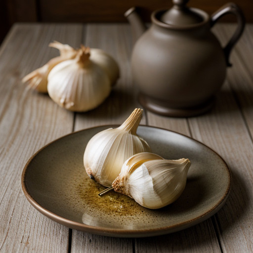 Roasted Garlic With Olive Oil recipe image