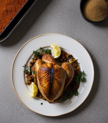 Roasted Moroccan Spiced Chicken recipe image