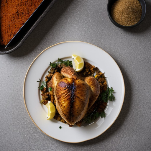 Roasted Moroccan Spiced Chicken recipe image
