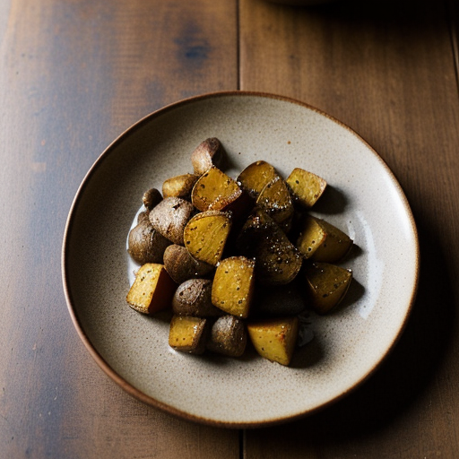 Roasted Mustard Potatoes recipe image