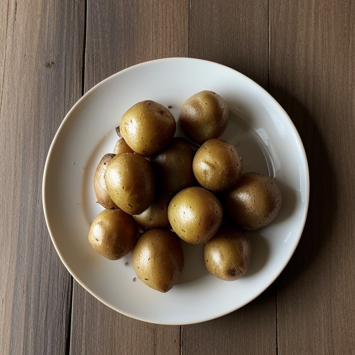Roasted New Potatoes With Onions & Garlic recipe image