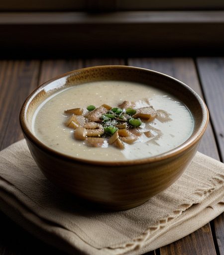 Roasted Onion-Garlic Soup recipe image