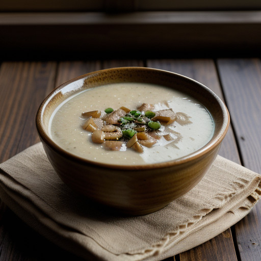 Roasted Onion-Garlic Soup recipe image