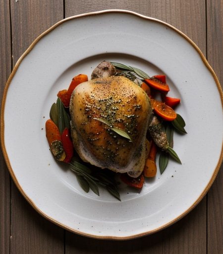 Roasted-Pepper Chicken recipe image