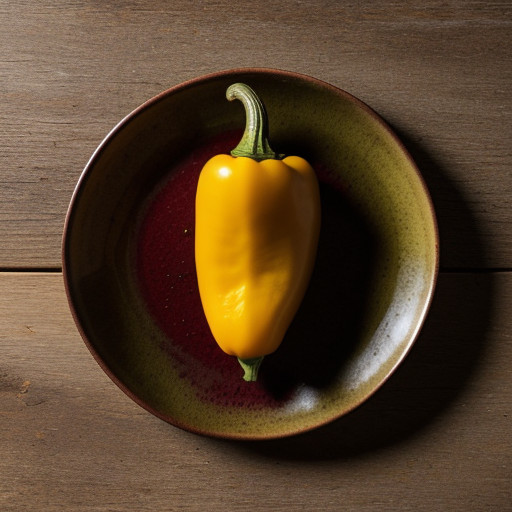 Roasted Peppers With Saffron and Basil (.5 PTS recipe image