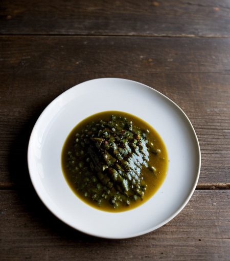 Roasted Poblano Vinaigrette recipe image