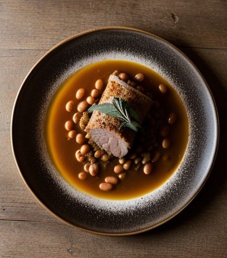 Roasted Pork, Bean & Apple Cassoulet recipe image