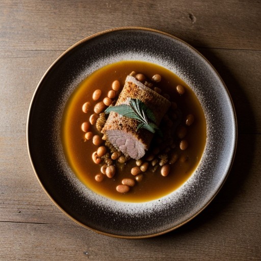 Roasted Pork, Bean & Apple Cassoulet recipe image