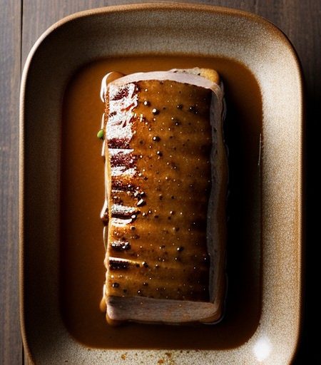 Roasted Pork Loin With Beer Sauce recipe image