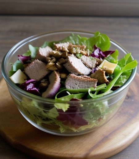 Roasted Pork Salad recipe image