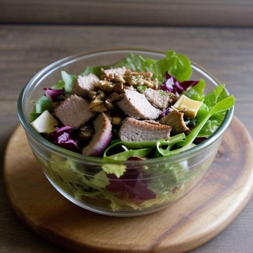 Roasted Pork Salad recipe image
