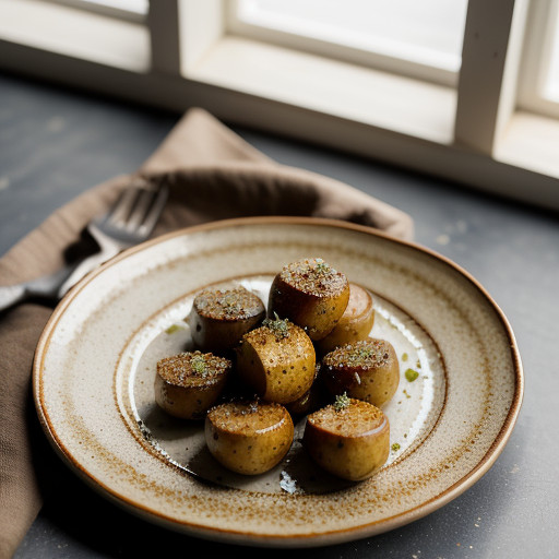 Roasted Potato-Chorizo Hors d'Oeuvres recipe image
