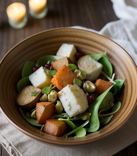 Roasted Potato Surimi Salad recipe image