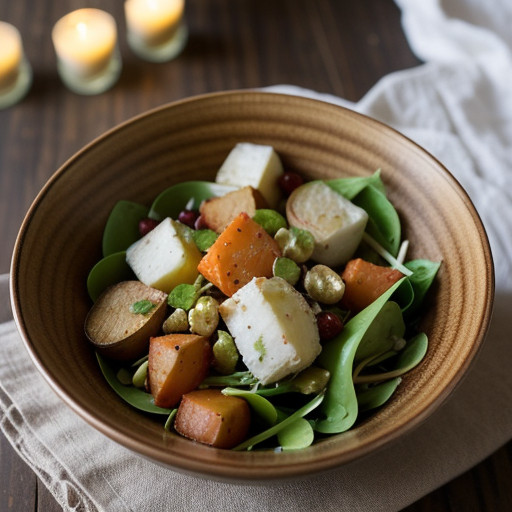 Roasted Potato Surimi Salad recipe image