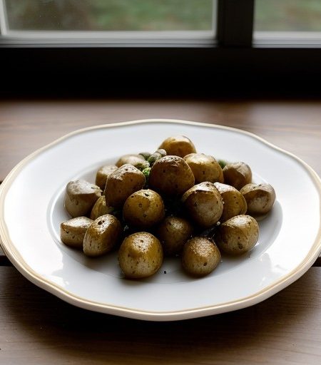 Roasted Potatoes With Garlic recipe image