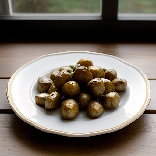 Roasted Potatoes With Garlic recipe image