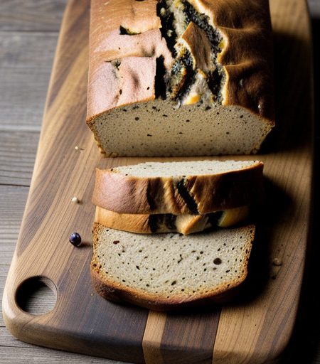Roasted Red Pepper & Black Olive Bread recipe image