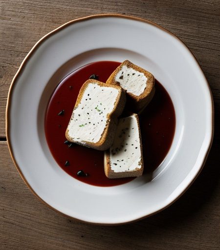 Roasted Red Pepper Cheese Toasts recipe image