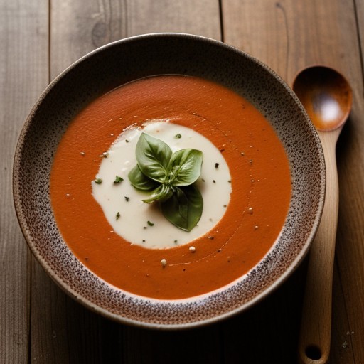 Roasted Red Pepper Cream Soup recipe image