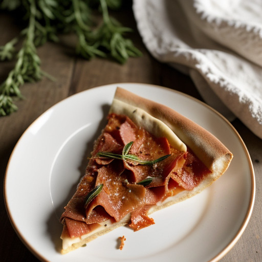 Roasted Red Pepper Pizza recipe image