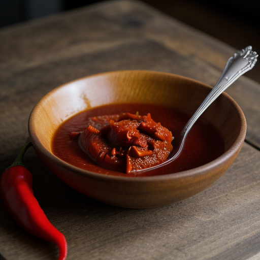Roasted Red Pepper Wine Sauce recipe image
