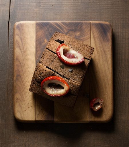 Roasted Red Pepper and Black Olive Bread recipe image