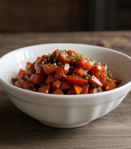 Roasted Red Pepper and Chive Dressing recipe image