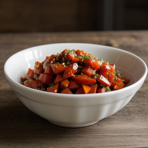 Roasted Red Pepper and Chive Dressing recipe image