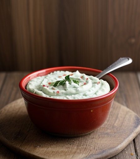 Roasted Red and Green Pepper Dip recipe image