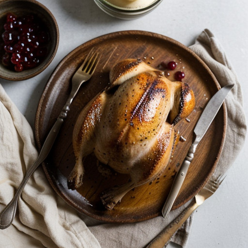 Roasted Sage-Rubbed Cornish Game Hens - Bon Appetit recipe image