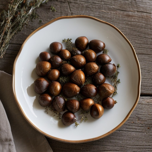 Roasted Shallots and Chestnuts - Country Living Holidays recipe image