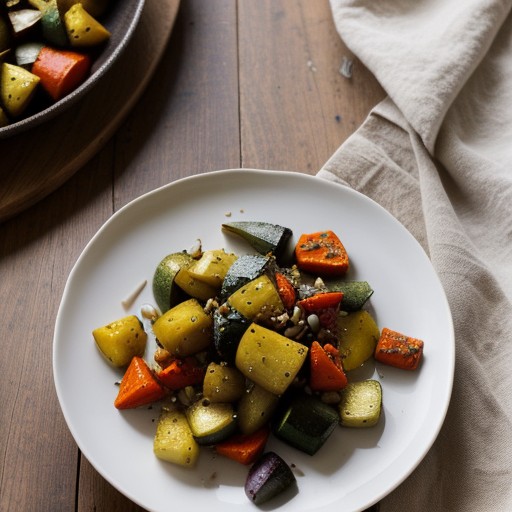 Roasted Summer Vegetables recipe image