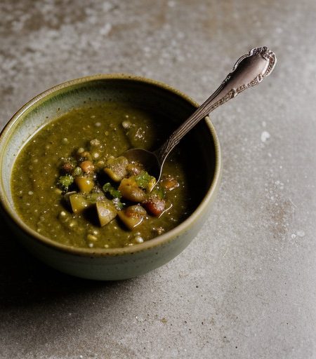 Roasted Tomatillo Salsa recipe image