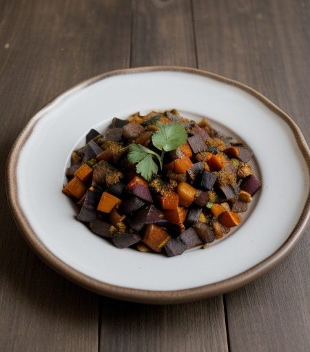 Roasted Vegetable Chili recipe image