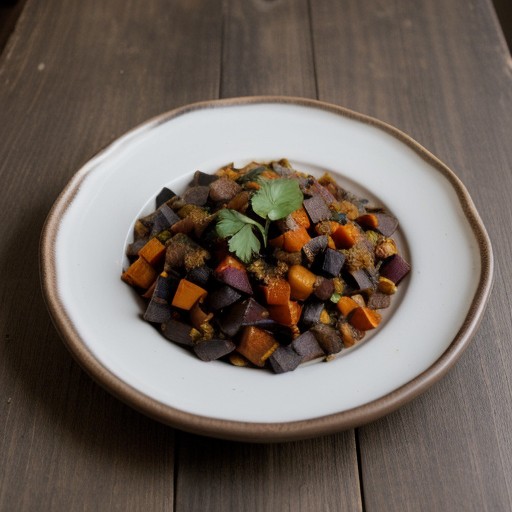 Roasted Vegetable Chili recipe image