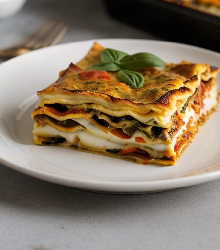 Roasted Vegetable Lasagne recipe image