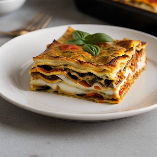 Roasted Vegetable Lasagne recipe image