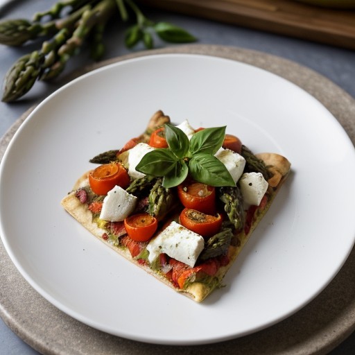 Roasted Vegetable Pizza recipe image