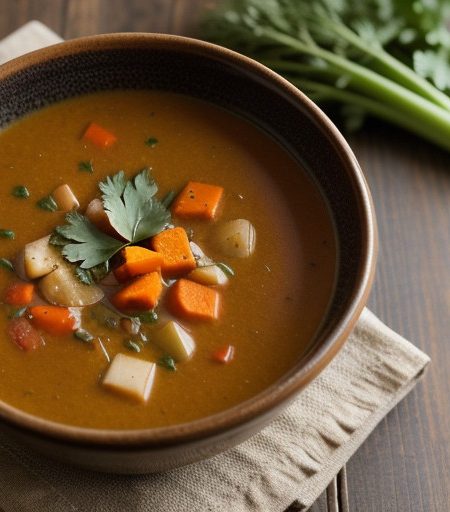 Roasted Vegetable Soup recipe image